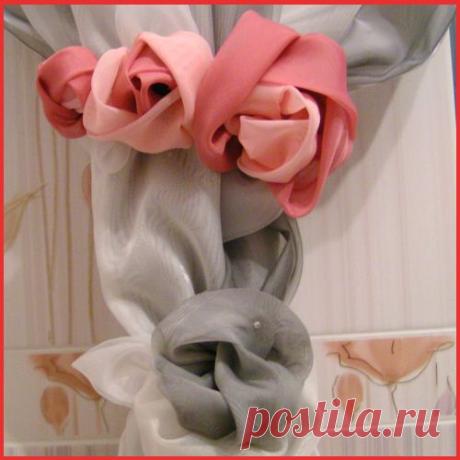 Видео мастер класс. Розы из ткани | Женский журнал LadyCamilla – консультация стилиста, секреты красоты и стиля, мир удивительного и прекрасного.