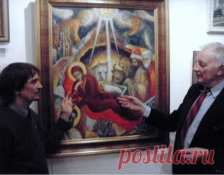 на выставке создателя худ.полотна рождение исуса.