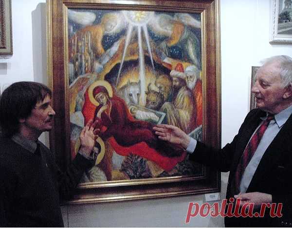 на выставке создателя худ.полотна рождение исуса.