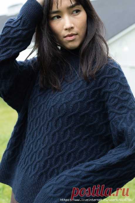 Свитер. Спицы.