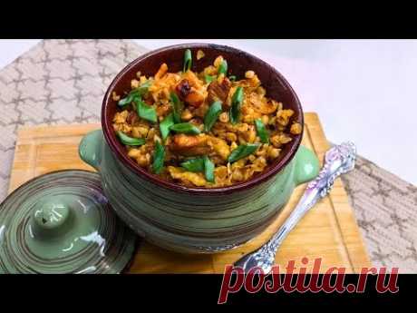 Ужины в горшочках. Перловая каша, пельмени с сыром, курица с картофелем, гречка со свининой.
