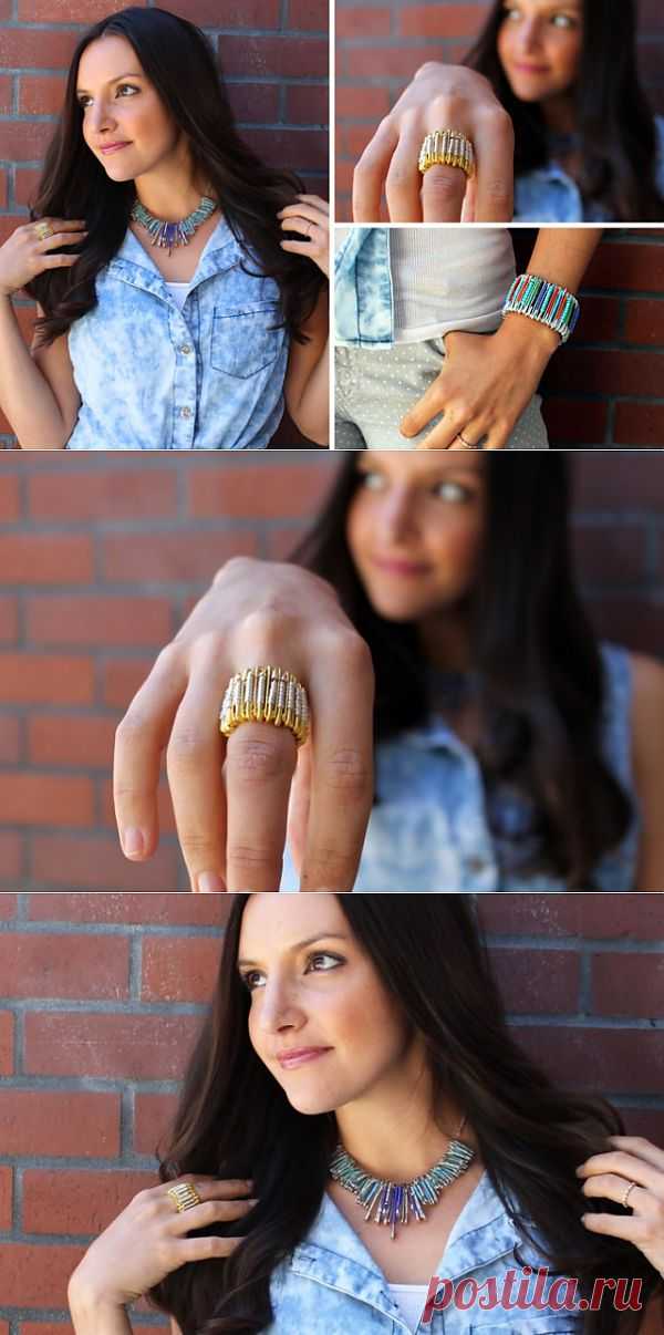 Украшения из бисера и булавок (DIY) / Аксессуары (не украшения) / Модный сайт о стильной переделке одежды и интерьера