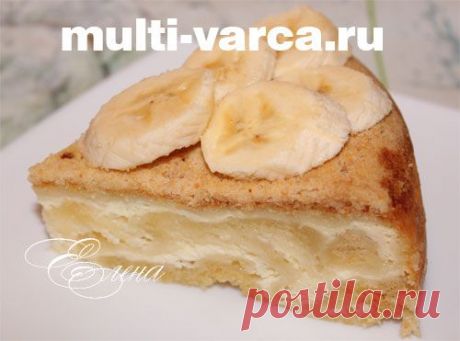 Королевская ватрушка с творогом в мультиварке