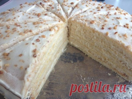 Как приготовить торт молочная девочка - рецепт, ингредиенты и фотографии