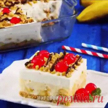 Вкуснейший торт-суфле на скорую руку😍