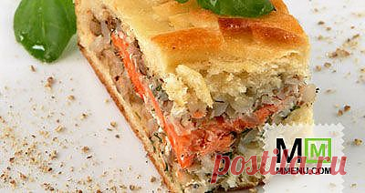 Кулебяка праздничная по-русски - кулинарный рецепт. Миллион Меню