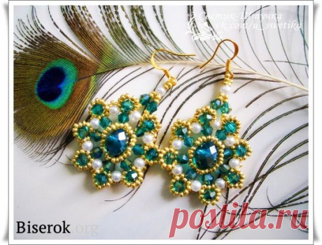 Сережки своими руками.