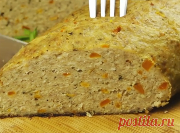 Мясной батон - отличная альтернатива котлетам