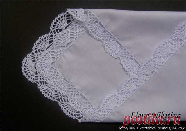 Как обвязать платочек... Мне очень хочется научиться. - Страна Мам