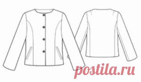 Жакет - На шитье - Onsew.ru(бесплатные выкр. )