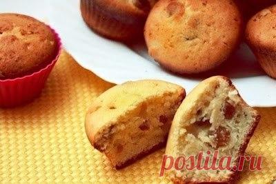 Как приготовить творожные кексы с изюмом - рецепт, ингредиенты и фотографии