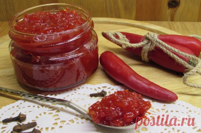 Необычный джем из перцев