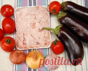БАКЛАЖАНЫ С ФАРШЕМ ПО-ТУРЕЦКИ