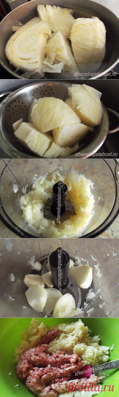 Сочные капустные котлеты