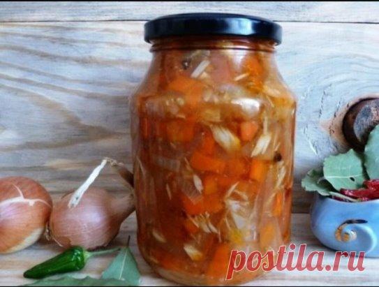 ​Очень вкусный салат с рыбой на зиму