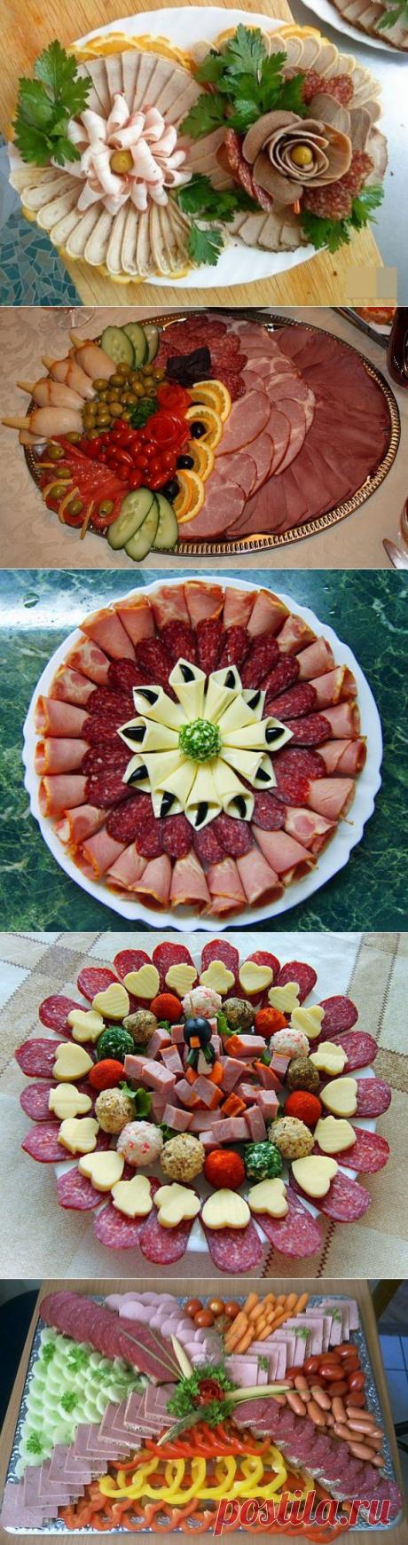 Идеи нарезки для оформления праздничного стола. Обсуждение на LiveInternet - Российский Онлайн-Дневников
