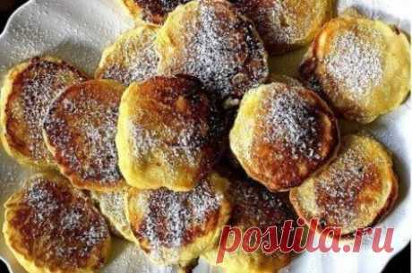 Оладушки из яблок
