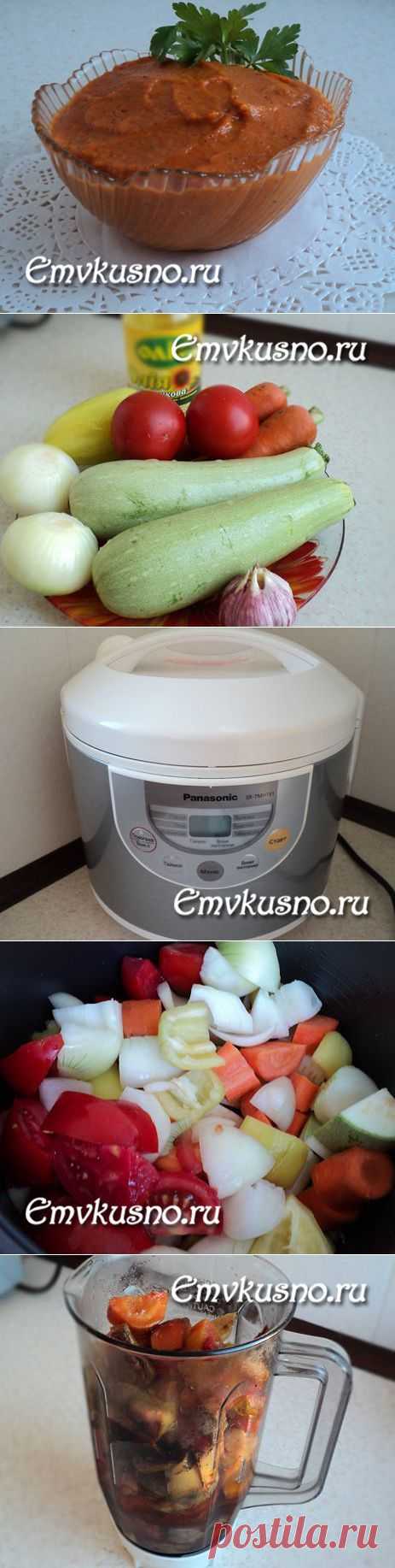 Кабачковая икра в мультиварке фото рецепт