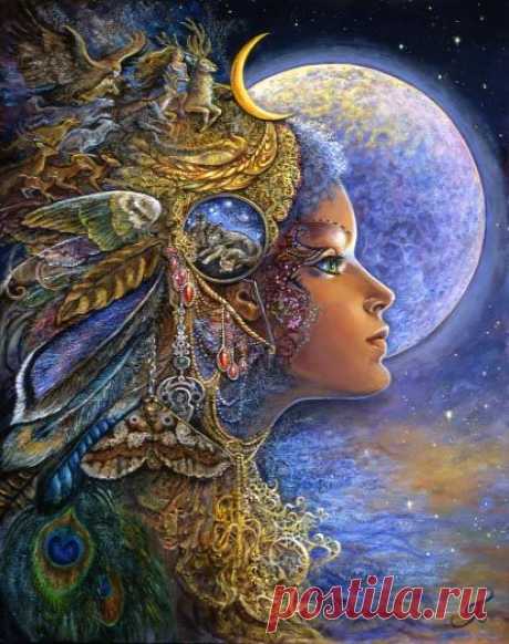 Josephine Wall - Goddess Diana