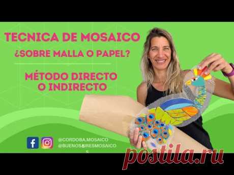 Como trabajar? 👉 ¿Sobre Malla o Papel? Método Directo o Indirecto.