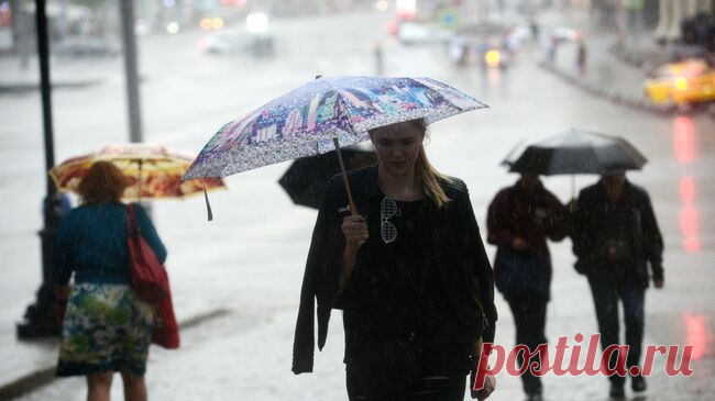 В Москве за 12 часов выпало около трети месячной нормы осадков