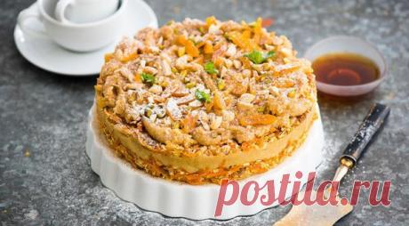 Сыроедческий веганский морковный торт с «сыром» из кешью

Время подготовки: 14 ч.
Время готовки: 40 мин.
Количество порций: 8.
Показать полностью…