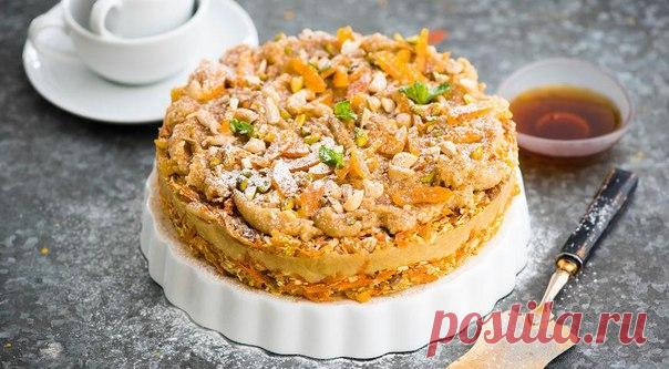 Сыроедческий веганский морковный торт с «сыром» из кешью

Время подготовки: 14 ч.
Время готовки: 40 мин.
Количество порций: 8.
Показать полностью…