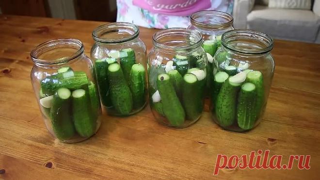 Огурцы в Томатной Заливке