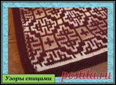 Красивые жаккардовые узоры