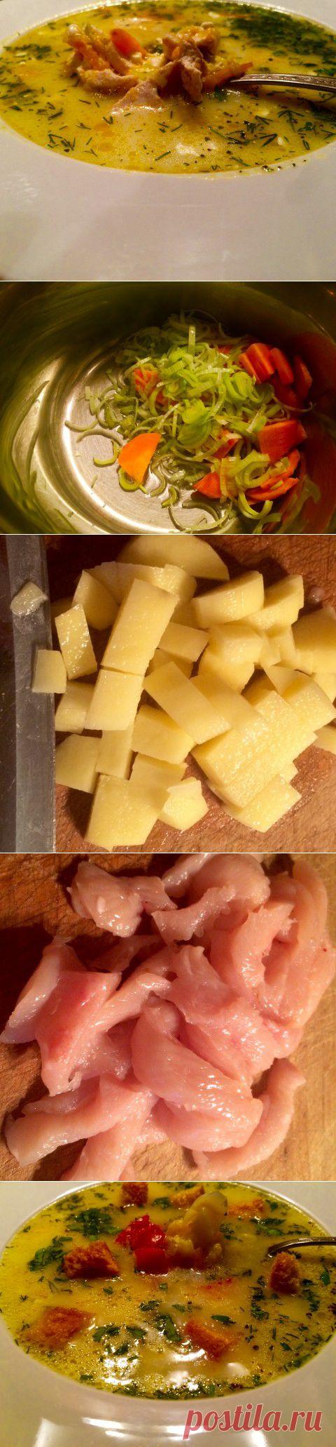 СЫРНЫЙ СУПЧИК ЗА 20 МИНУТ | 4vkusa.ru