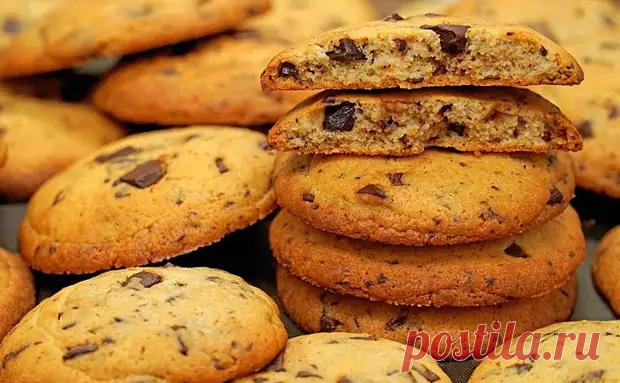 Просто добавляем немного шоколада в тесто. Через 20 минут печенье уже на столе - Steak Lovers - Медиаплатформа МирТесен
