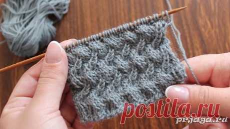 Узор «Переплетения» спицами
Описание, схема, идео: https://prjaga.ru/uzory-vyazaniya/spicami/uzor-pereple..