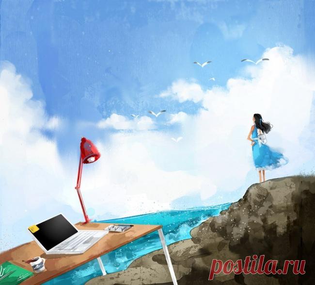 Моменты счастья, которые всегда рядом с нами. Художник Джи-Хук Ким &#8212; Астрология. Фэн-Шуй. Тренер Вашего благополучия.