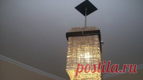 АБАЖУР для ЛЮСТРЫ своими руками - ЛЮСТРА lampshade Vintage Lamp Designs