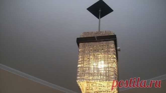 АБАЖУР для ЛЮСТРЫ своими руками - ЛЮСТРА lampshade Vintage Lamp Designs