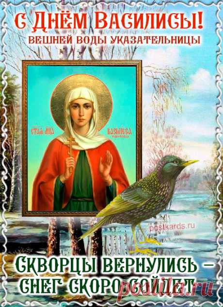 23 марта - День Василисы!