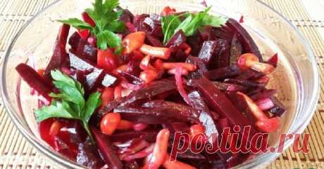 Вкуснейший салат «Шухи» можно подавать даже без гарнира! Мое любимое блюдо из свеклы.
