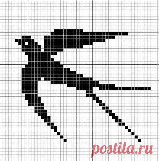 Ласточки и другие птицы Ласточки и другие птицыПодборка филейных схем для вязания ваших проектов.Можно использовать и для жаккарда или вышивки крестиком.