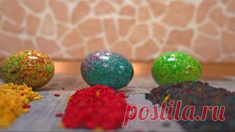 Как Оригинально и быстро покрасить яйца на Пасху 2021