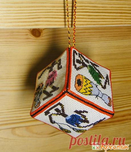 Кубик-кривулька «Африка» | Крестик