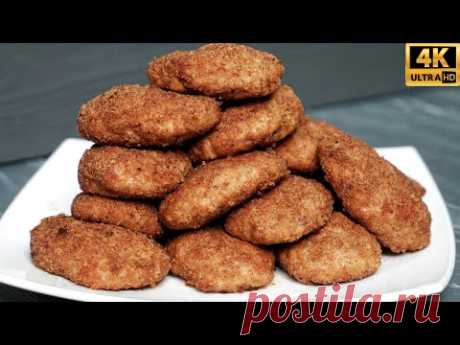 ГОРА КОТЛЕТ ЗА КОПЕЙКИ, БЕЗ ЖАРКИ, НЕДЕЛЮ ТОЛЬКО ГАРНИРЫ МЕНЯЙ!!! ☆ Сочные  КОТЛЕТЫ БЕЗ ЗАМОРОЧЕК