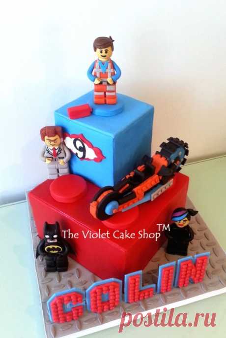 My Son's LEGO MOVIE Cake - Cake by Violet - The Violet Cake Shop - CakesDecor