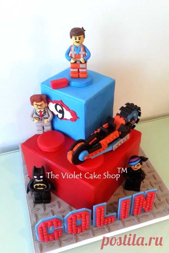 My Son's LEGO MOVIE Cake - Cake by Violet - The Violet Cake Shop - CakesDecor