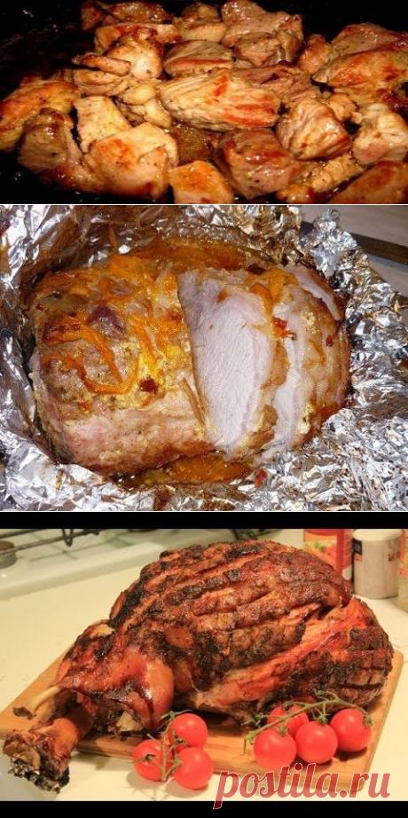 МЯСО ПО-ГРУЗИНСКИ !!!  **И ещё  2 видео-МК: Мясо в фольге, Свиной окорок (буженина). *Мясо 1кг -куски, укроп, петрушка, мёд 2сл, лим/сок 1сл, мёд 2сл, розмарин, базилик, соль, перец. *В холод: на 2-3часа. *В форму: мясо обмажь сметаной. *В духовку: на 45-55мин. *Этот способ маринования мяса подойдет -и для шашлыков. *Ничего вкуснее Вы не ели!