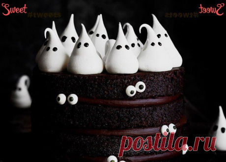 Шоколадный торт "Хеллоуин" | Sweet Twittes