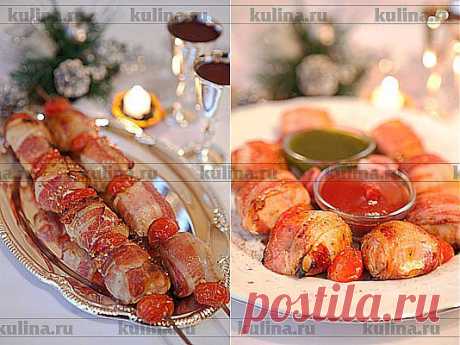 Куриное филе в беконе с медовой глазурью – рецепт приготовления с фото от Kulina.Ru