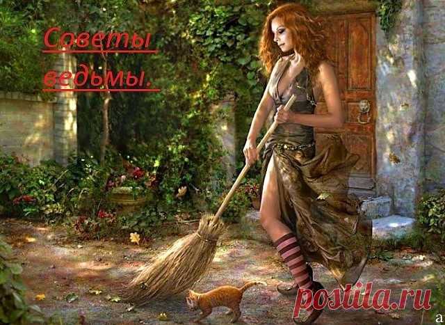 Советы ведьмы. 

1. Обещание всегда выполняй. Сначала думай, потом язык подключай. 
2. Не суди о человеке по одежде, суди по расцветке его ауры. 
3. Не говорите 