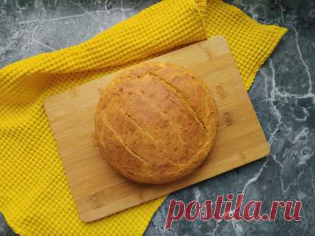 Пшенично-кукурузный хлеб за 10 минут (плюс время для выпечки): без дрожжей и расстойки | Ксюша-Печенюша | Яндекс Дзен