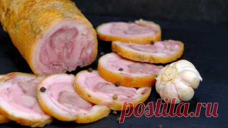 Ветчина из свиной рульки – Какая же она ВКУСНАЯ и ароматная — Кулинарная книга - рецепты с фото