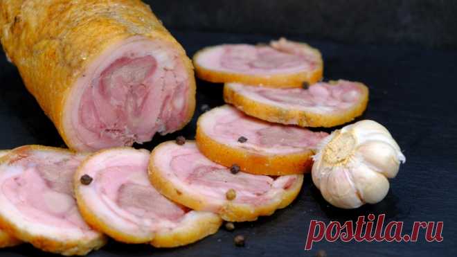 Ветчина из свиной рульки – Какая же она ВКУСНАЯ и ароматная — Кулинарная книга - рецепты с фото
